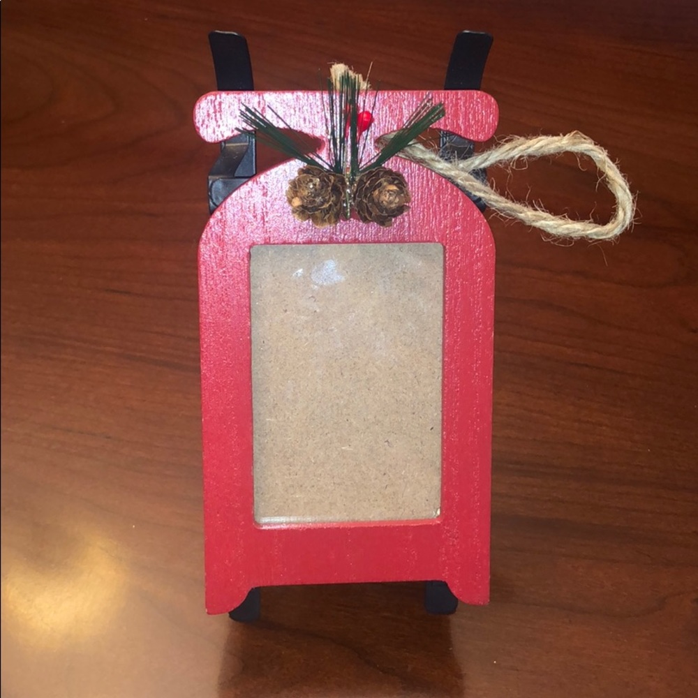 Christmas photo holder/ornament